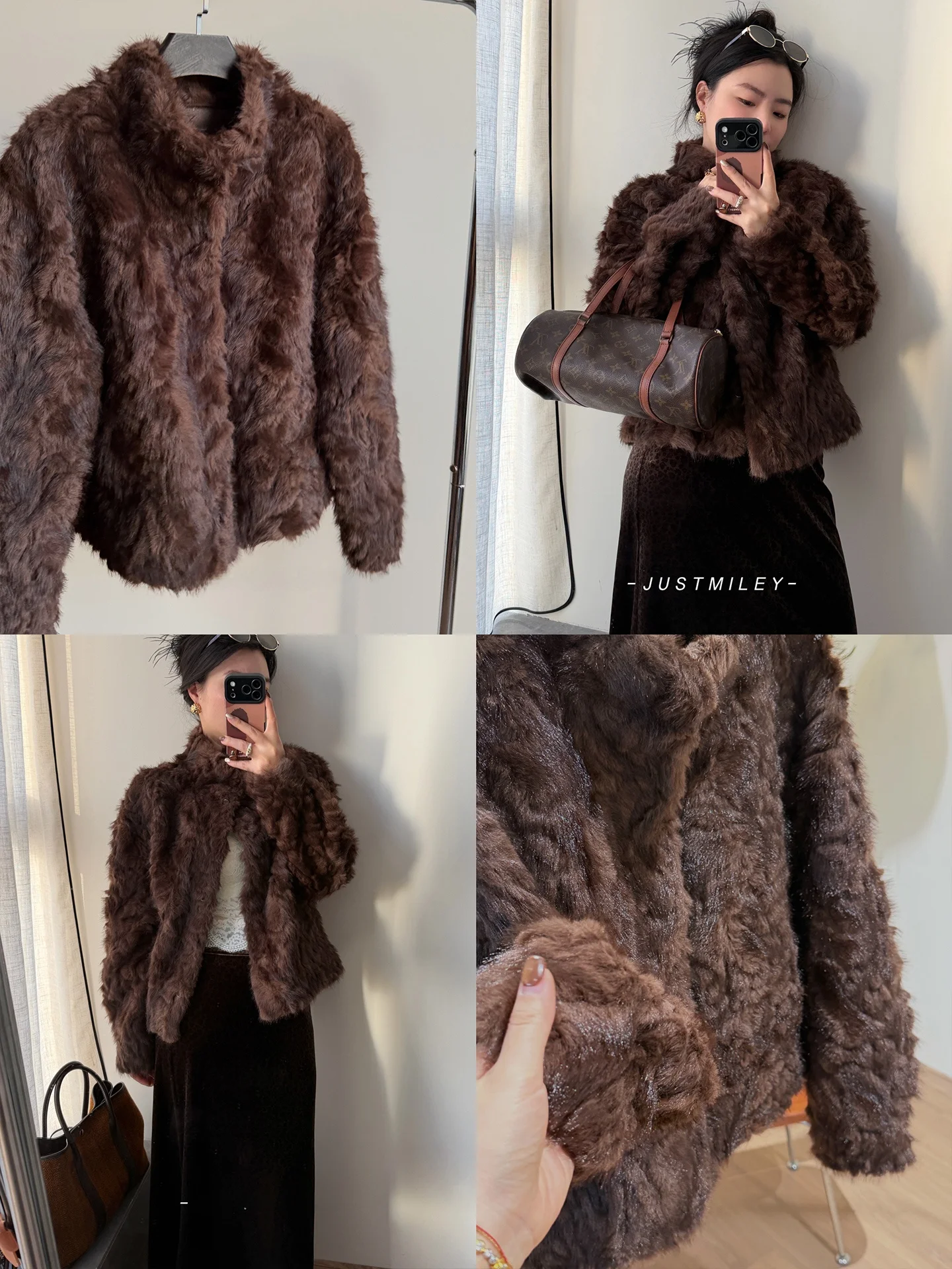 Женское модное зимнее пальто Jusiley Vintage Amber Series с воротником-стойкой, длинными рукавами, свободного кроя, из экологичного искусственного меха
Женское модное зимнее пальто Jusiley Vintage Amber Series с воротником-стойкой, длинными рукавами, свободного кроя, из экологичного искусственного меха