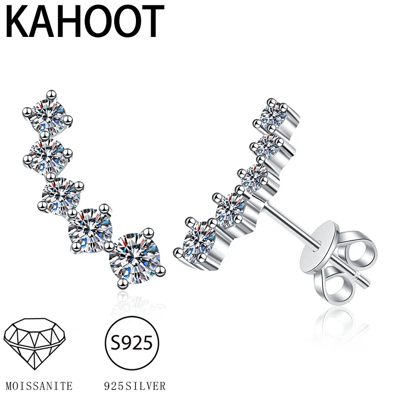 s925 silver moissanite earrings with smile curved style suitable for daily wear, travel, photography, dates, birthday gifts
s925 silver moissanite earrings with smile curved style suitable for daily wear, travel, photography, dates, birthday gifts