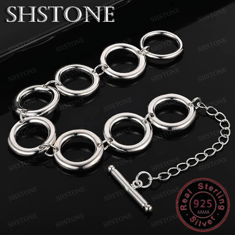 925 Sterling Silver Bracelet Wedding Party Fine Accessories Gift For Women Men Jewelry Luxury Fashion Trend Simple Bracelet
925 Sterling Silver Bracelet Wedding Party Fine Accessories Gift For Women Men Jewelry Luxury Fashion Trend Simple Bracelet