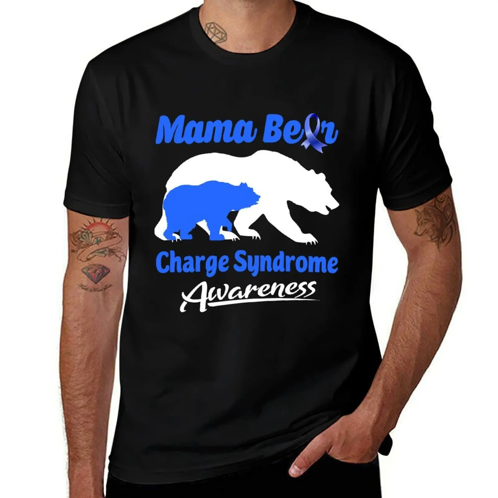 Mama Bear Charge Syndrome Awareness T-Shirt cute clothes anime figures mens t shirts casual stylish
Mama Bear Charge Syndrome Awareness T-Shirt cute clothes anime figures mens t shirts casual stylish