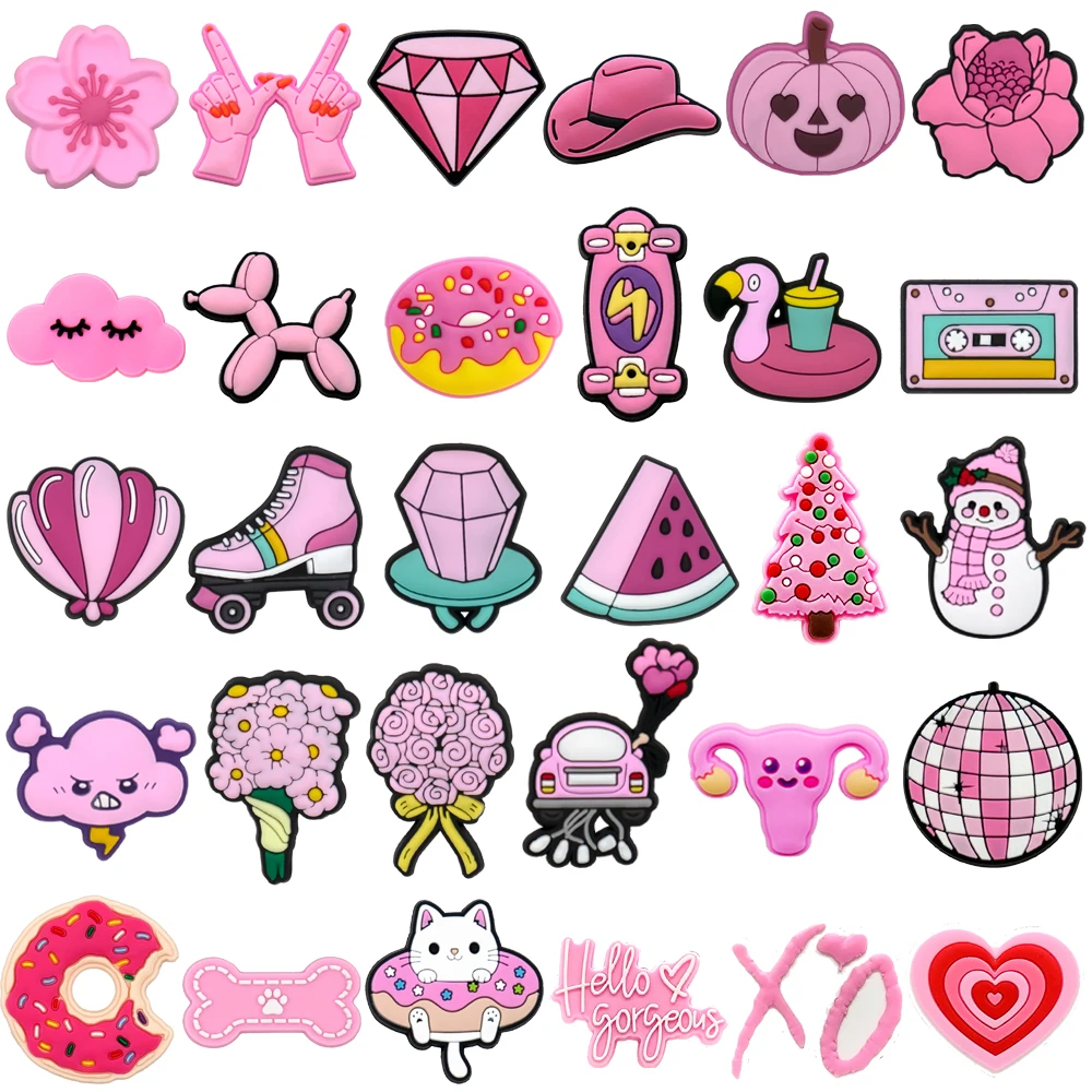 1pcs Pink Pins for Women Girls Flower Heart Cat Christmas Pumpkins Shoe Charms Shoe Decorations Buckles Accessories Gifts
1pcs Pink Pins for Women Girls Flower Heart Cat Christmas Pumpkins Shoe Charms Shoe Decorations Buckles Accessories Gifts
