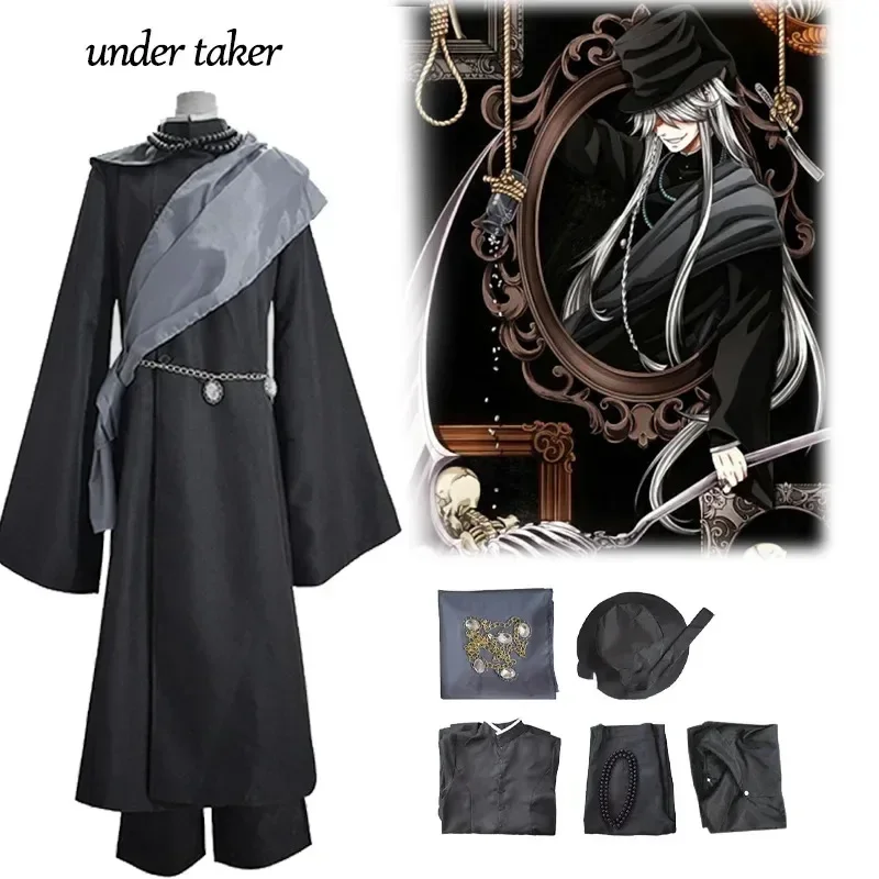 Japanese Anime Cosplay Costume Funeral Costume Unisex Uniform Halloween Carnival Party
Japanese Anime Cosplay Costume Funeral Costume Unisex Uniform Halloween Carnival Party