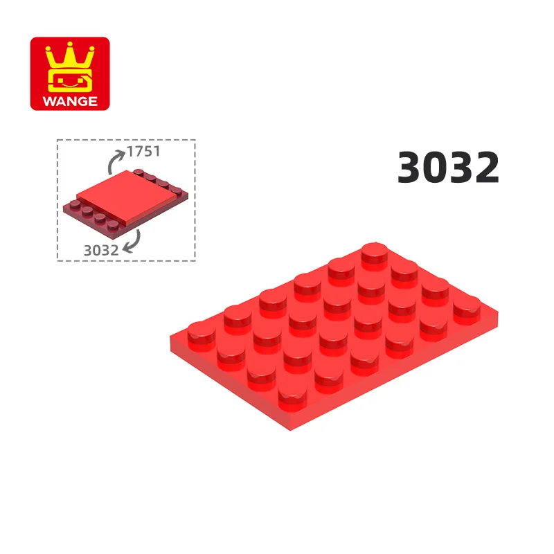 Wange 3032 100 г/31 шт. 4x6 Базовая доска, строительные блоки Moc, свободные детали, совместимы с кирпичами, «сделай сам», детский подарок, игрушка, подарочная коробка
Wange 3032 100 г/31 шт. 4x6 Базовая доска, строительные блоки Moc, свободные детали, совместимы с кирпичами, «сделай сам», детский подарок, игрушка, подарочная коробка