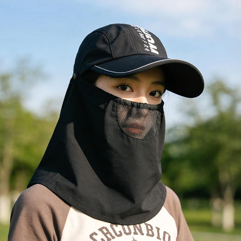 Summer Ice Silk Sun Protection Face Mask Large Brim Cycling Hat Outdoor Riding UV Protection Hat Ne Covering Hat
Summer Ice Silk Sun Protection Face Mask Large Brim Cycling Hat Outdoor Riding UV Protection Hat Ne Covering Hat