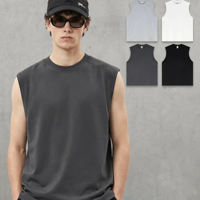 Street 2026 Summer Cotton Cool Loose Tank Top Fitness Exercise Speed Drying Sleeveless Top Men Sports Tank Top
Street 2026 Summer Cotton Cool Loose Tank Top Fitness Exercise Speed Drying Sleeveless Top Men Sports Tank Top