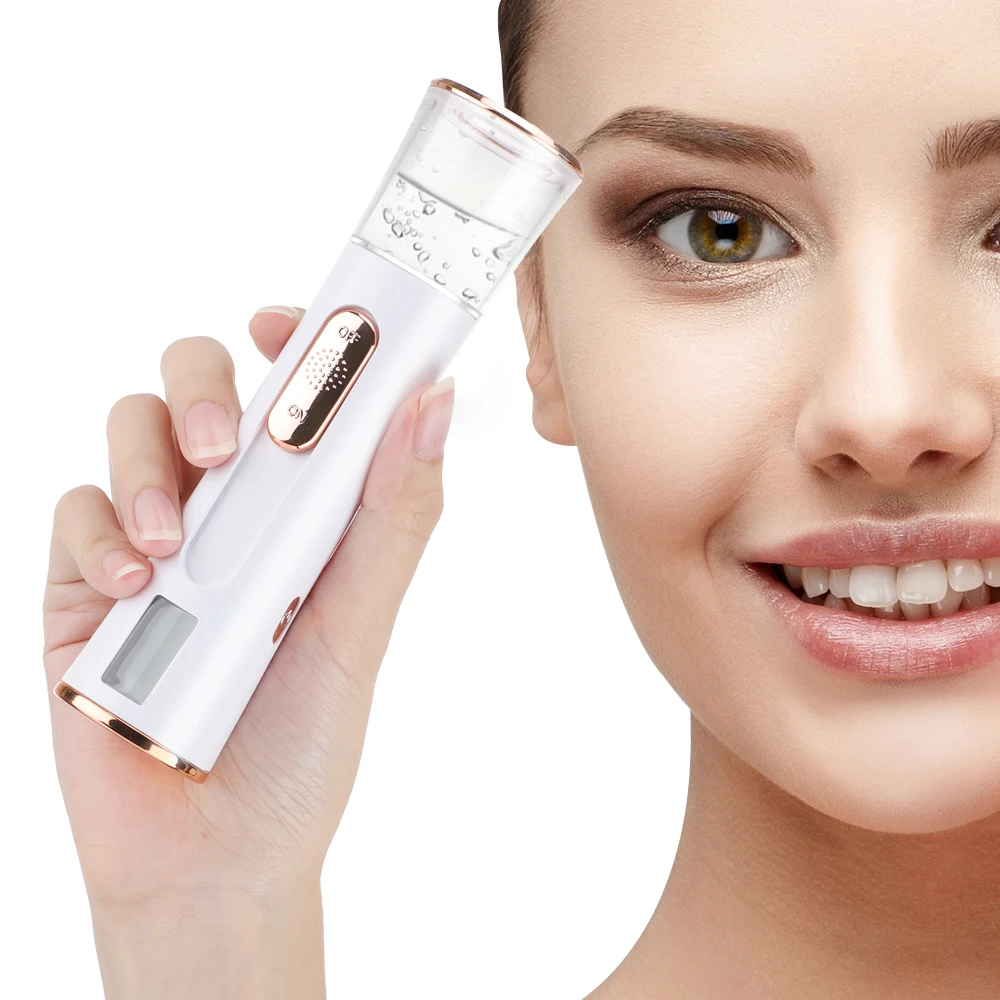 Double Spray-head Nano Mist Sprayer Mini Handheld Hydrating Humidifier Skin Care LED Display Portable Facial Steamer Nebulizer
Double Spray-head Nano Mist Sprayer Mini Handheld Hydrating Humidifier Skin Care LED Display Portable Facial Steamer Nebulizer