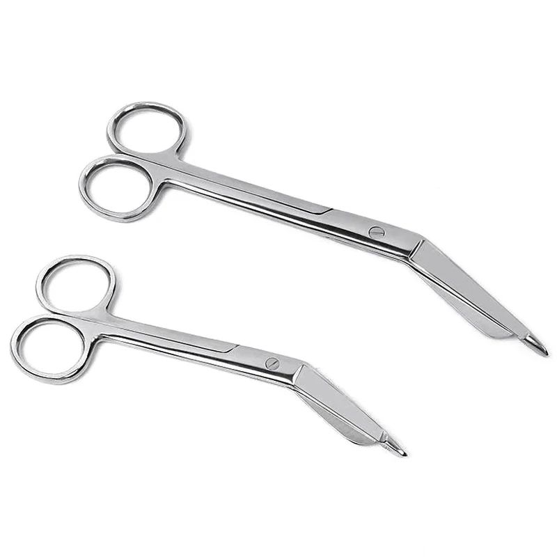 14/18CM Medical Stainless Steel Nursing Bandage Gauze Dressing Nurses Scissors Shears Curved Paramedic Trauma First Aid Tool C3
14/18CM Medical Stainless Steel Nursing Bandage Gauze Dressing Nurses Scissors Shears Curved Paramedic Trauma First Aid Tool C3