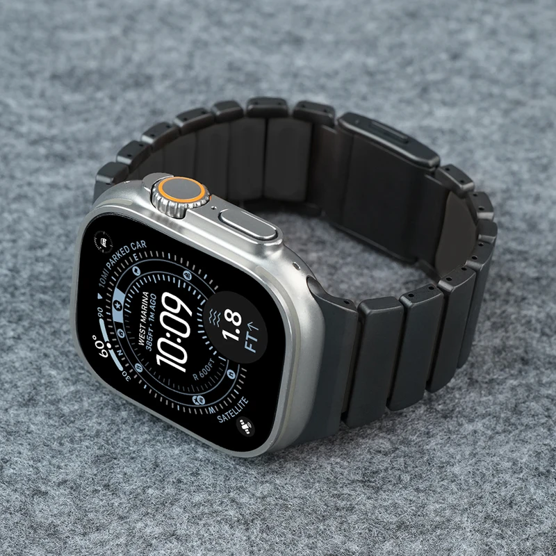 Титановый + силиконовый магнитный ремешок для Apple Watch Ultra 3 2 ремешка 49 мм 44 мм 45 мм 46 мм Браслет iWatch серии 11 10 9 8 7 6 5 SE 3
Титановый + силиконовый магнитный ремешок для Apple Watch Ultra 3 2 ремешка 49 мм 44 мм 45 мм 46 мм Браслет iWatch серии 11 10 9 8 7 6 5 SE 3