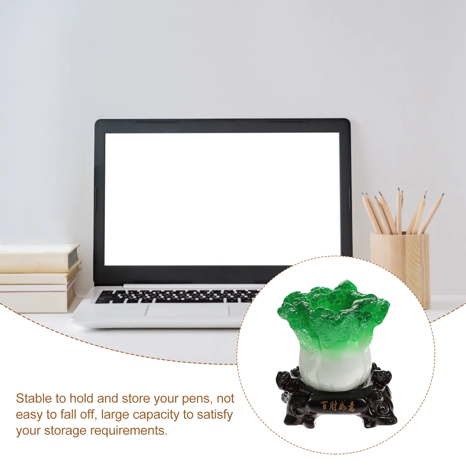1pcs Cute Chinese Cabbage Pen Holder Resin Pencil Cup Desk Organizer Kids Large Capacity Makeup Brush Holder Household Storage
1pcs Cute Chinese Cabbage Pen Holder Resin Pencil Cup Desk Organizer Kids Large Capacity Makeup Brush Holder Household Storage