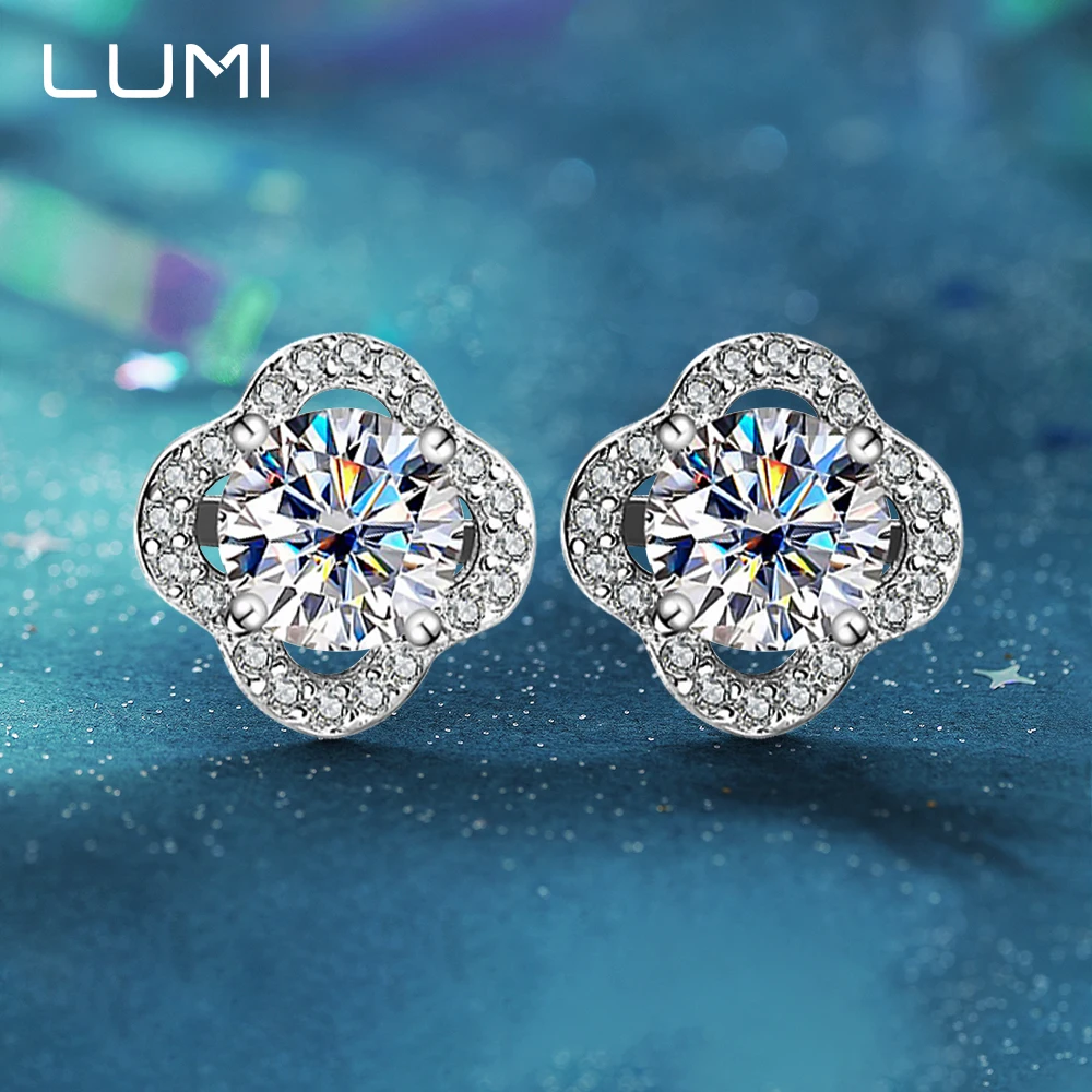 0,5-1 CT серьги-гвоздики с четырьмя лепестками клевера и муассанитом для женщин, серьги-гвоздики с 4 листами на удачу, роскошные ювелирные изделия с бриллиантами, выращенные в лаборатории
0,5-1 CT серьги-гвоздики с четырьмя лепестками клевера и муассанитом для женщин, серьги-гвоздики с 4 листами на удачу, роскошные ювелирные изделия с бриллиантами, выращенные в лаборатории