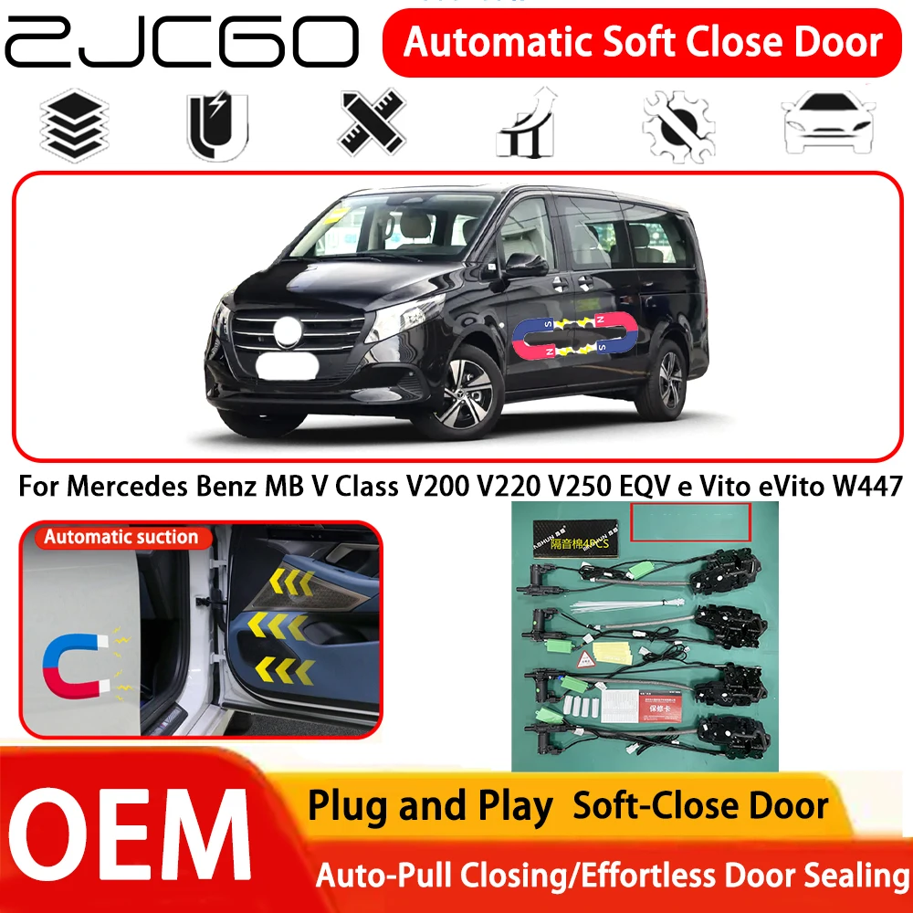 for Mercedes Benz MB V Class V200 V220 V250 EQV e Vito eVito W447 OEM Plug and Play Automatic Electric Soft Close Door System
for Mercedes Benz MB V Class V200 V220 V250 EQV e Vito eVito W447 OEM Plug and Play Automatic Electric Soft Close Door System