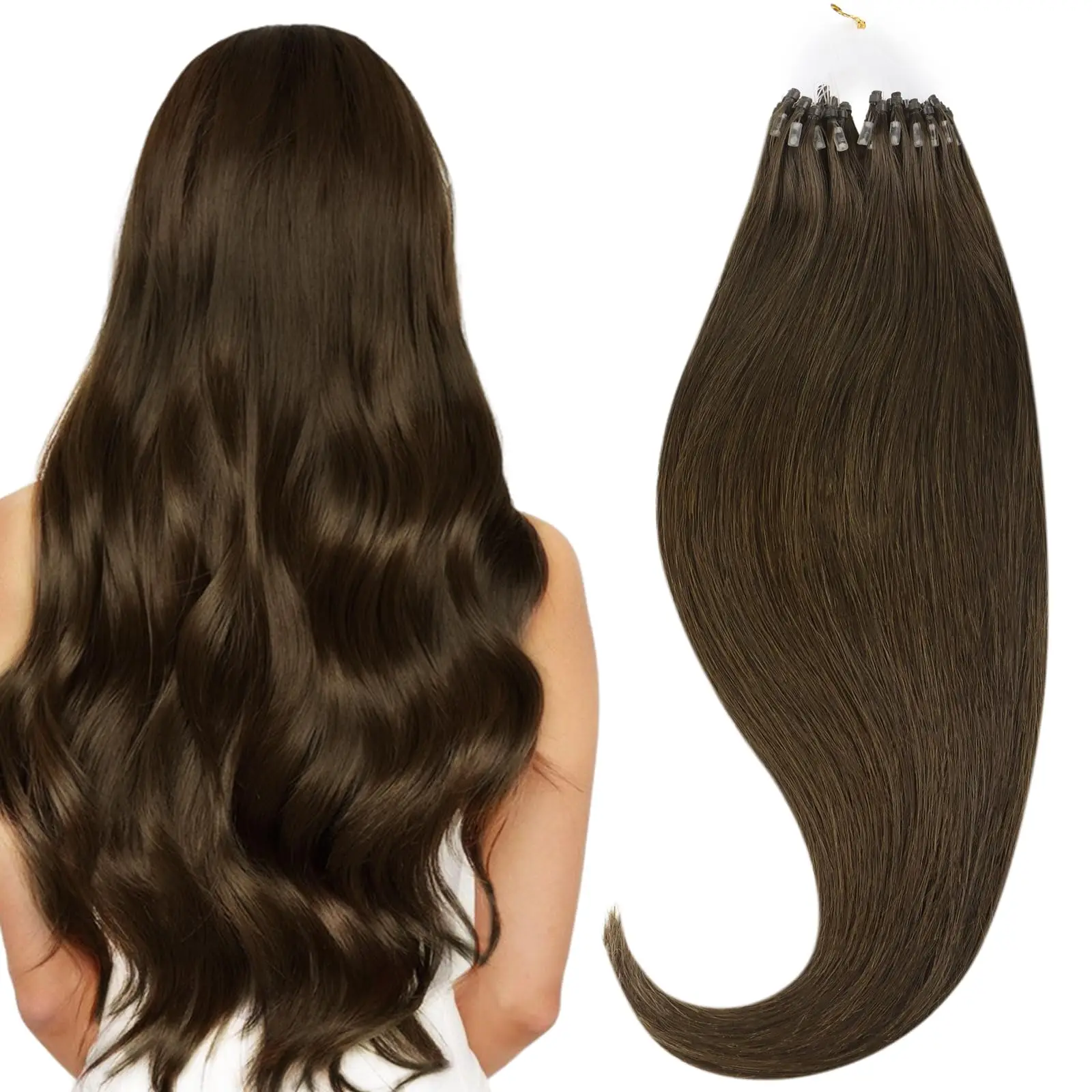 Human Remy Hair Micro Loop Wig 22inch Straight #2 #8 Increase Hair Density & Length Daily Natural Wholesale
Human Remy Hair Micro Loop Wig 22inch Straight #2 #8 Increase Hair Density & Length Daily Natural Wholesale