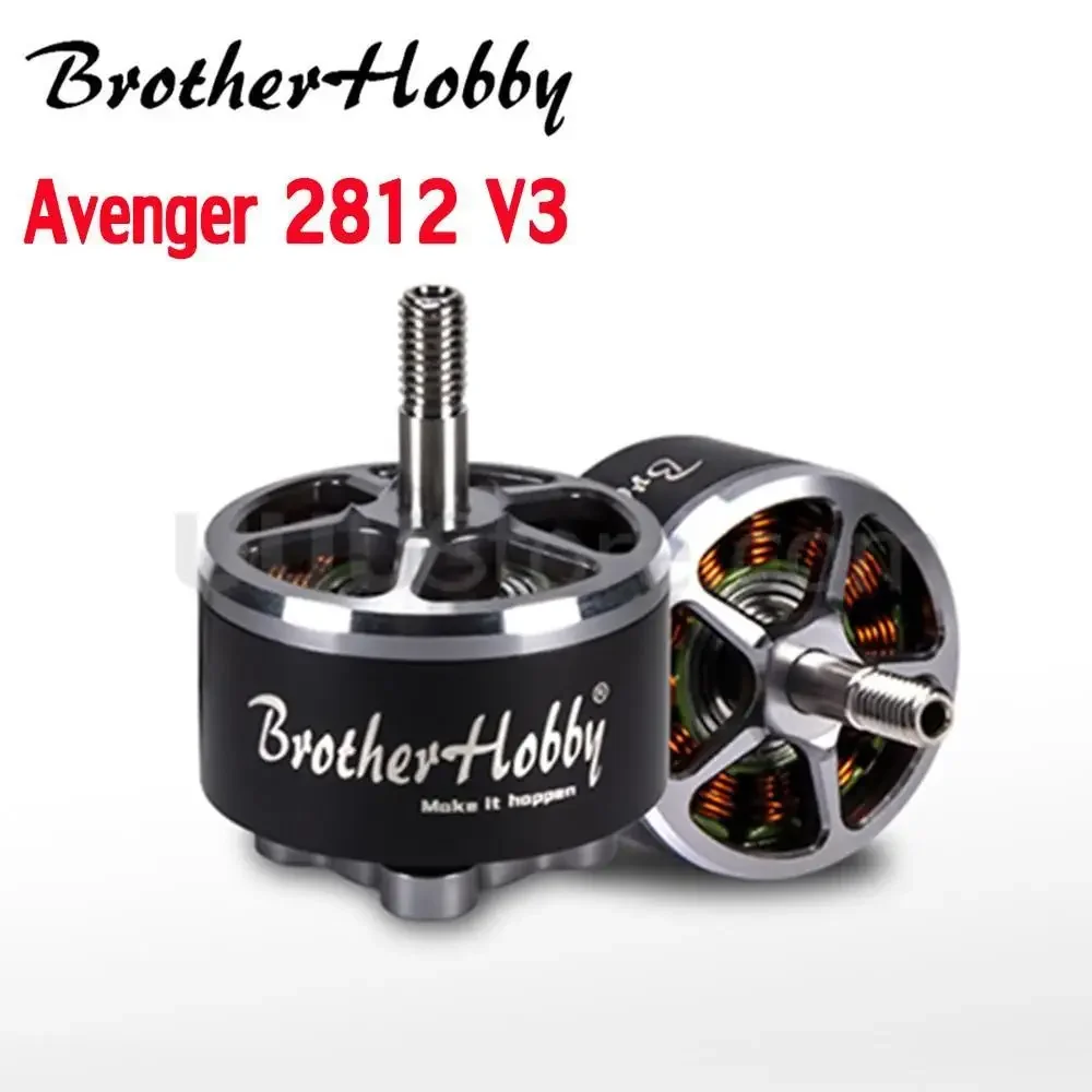 1-4pcs Brotherhobby Avenger 2812 V3 900KV Brushless Motors 5-8S Titanium Alloy hollow shaft for FPV Racing Drone
1-4pcs Brotherhobby Avenger 2812 V3 900KV Brushless Motors 5-8S Titanium Alloy hollow shaft for FPV Racing Drone