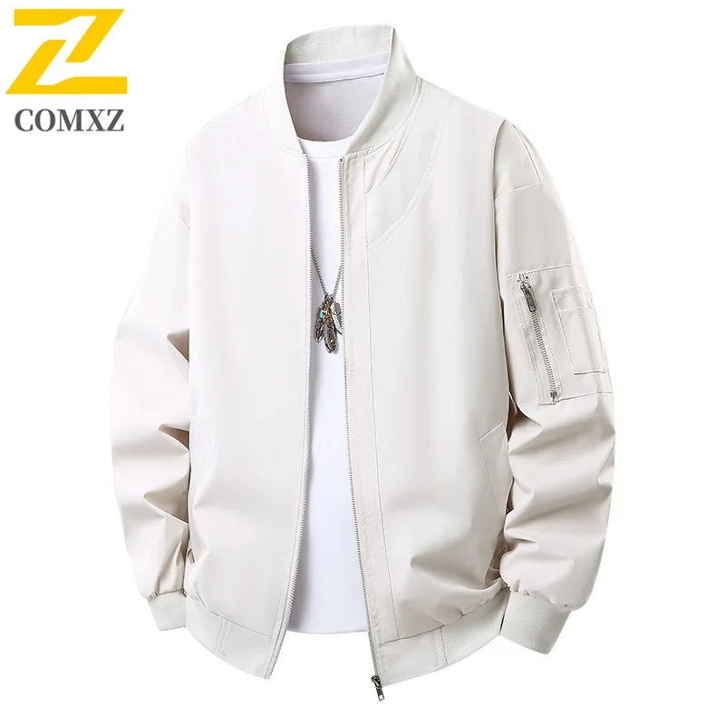 COMXZ Men Outdoor Jacket Casual Stand Collar Mountaineering Windproof Jacket Premium Travel Lightweight Comfort Autumn Coats
COMXZ Men Outdoor Jacket Casual Stand Collar Mountaineering Windproof Jacket Premium Travel Lightweight Comfort Autumn Coats