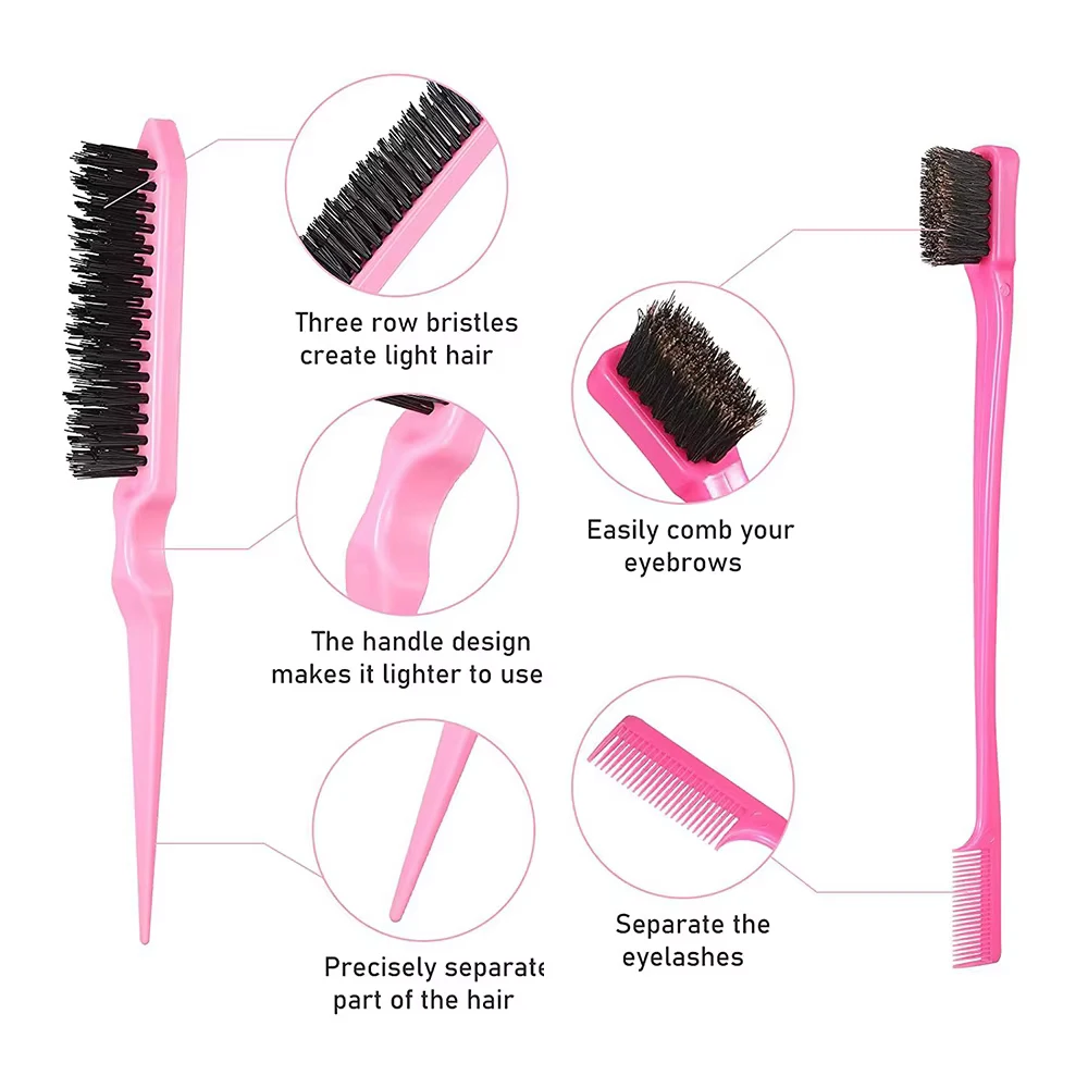 Двусторонняя кисточка для бровей, щипцы для окрашивания, стальная игла, расческа с заостренным кончиком, триммер для волос, набор инструментов для укладки волос.
Двусторонняя кисточка для бровей, щипцы для окрашивания, стальная игла, расческа с заостренным кончиком, триммер для волос, набор инструментов для укладки волос.