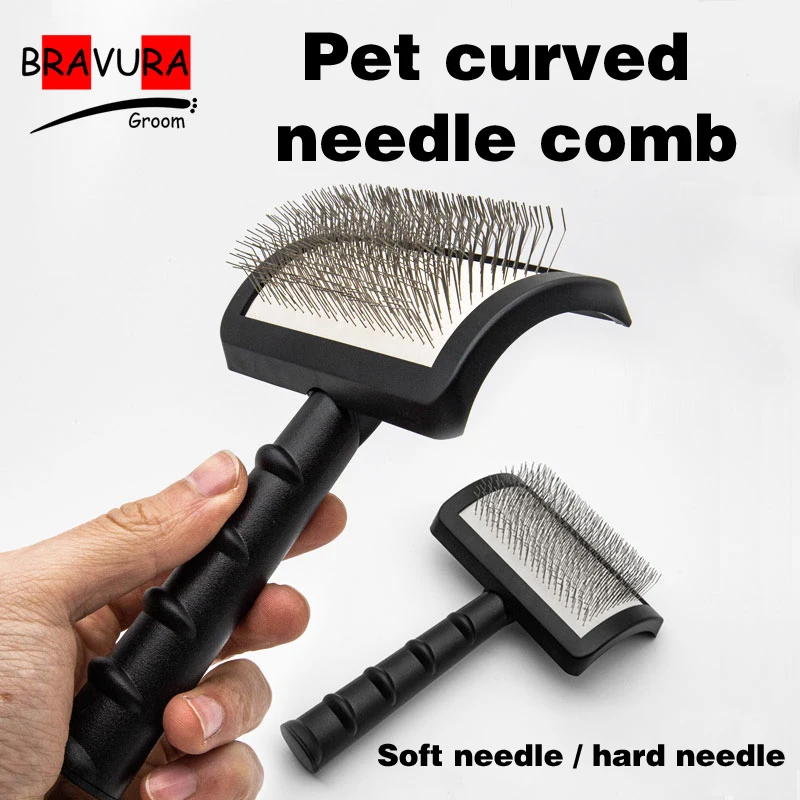 Curved comb Steel Needle Beauty Supplies Comb Cat Hair Cat Comb Dog Comb Pet Dog Hair Pet Brush pet groomer pet hair
Curved comb Steel Needle Beauty Supplies Comb Cat Hair Cat Comb Dog Comb Pet Dog Hair Pet Brush pet groomer pet hair