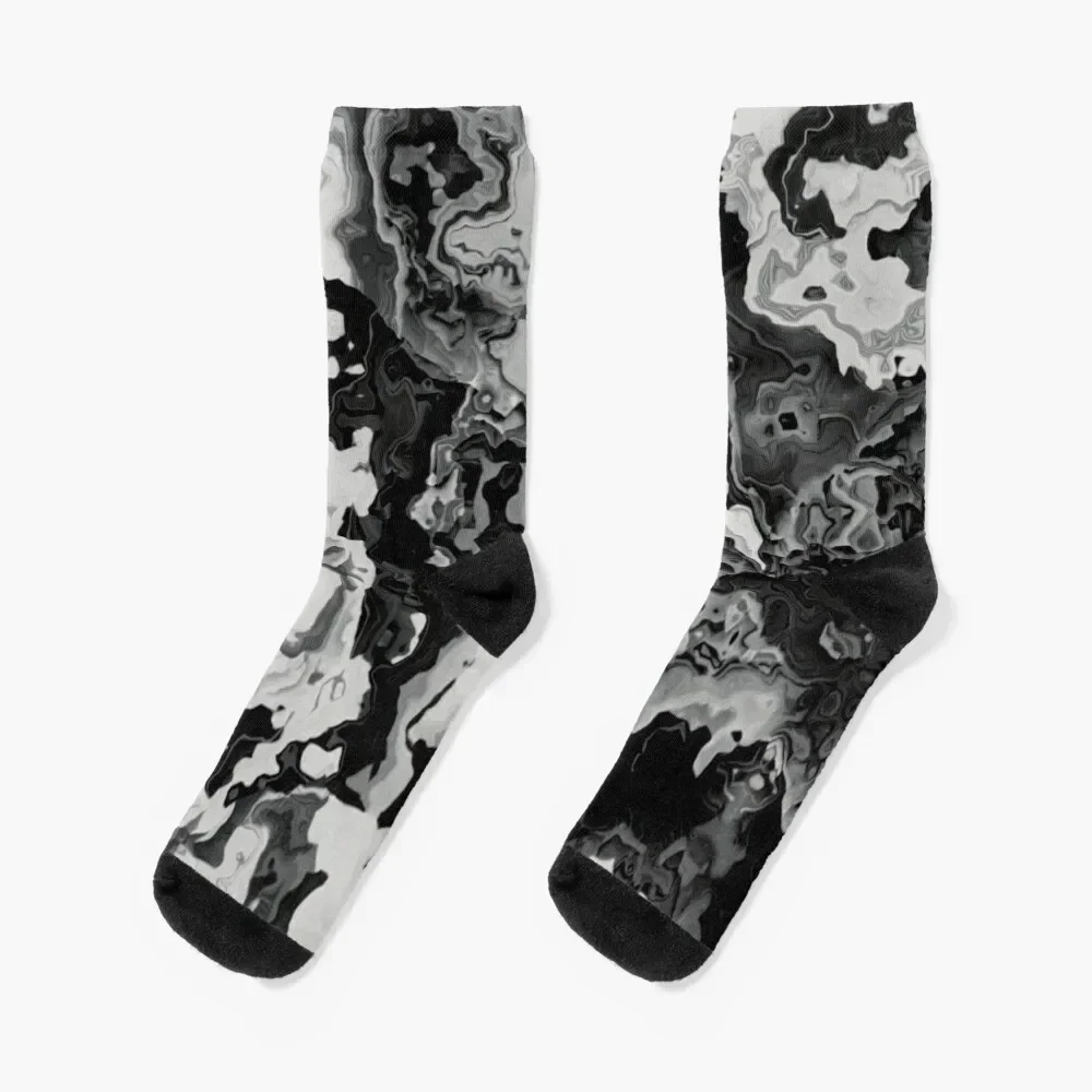 Black & White Liquid Art Socks gift new in's christmas gift Lots Socks Girl Men's
Black & White Liquid Art Socks gift new in's christmas gift Lots Socks Girl Men's