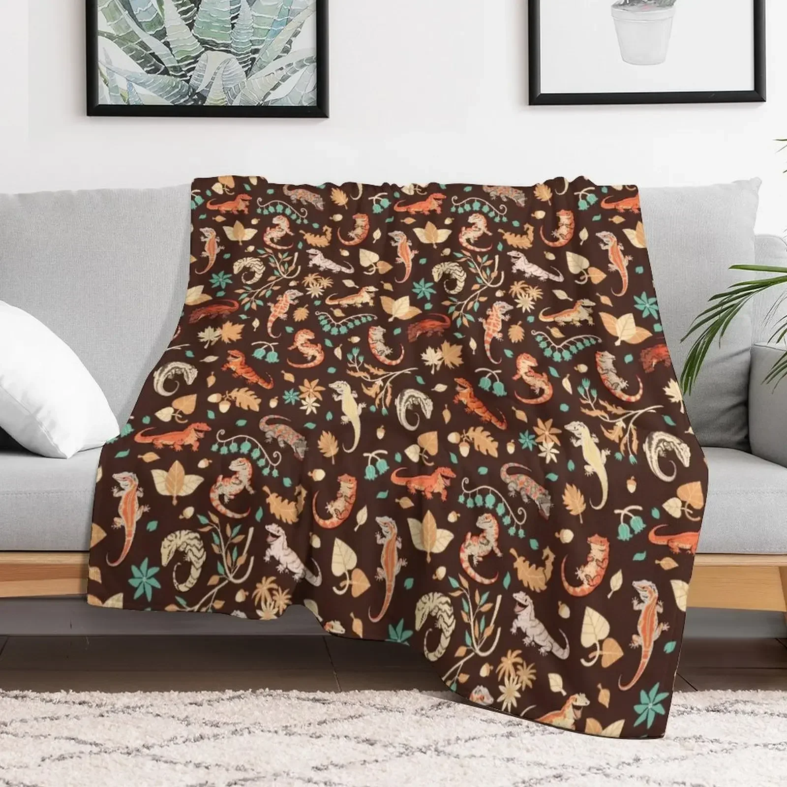 Autumn geckos in dark brown Throw Blanket For Baby Large Decorative Throw Blankets
Autumn geckos in dark brown Throw Blanket For Baby Large Decorative Throw Blankets