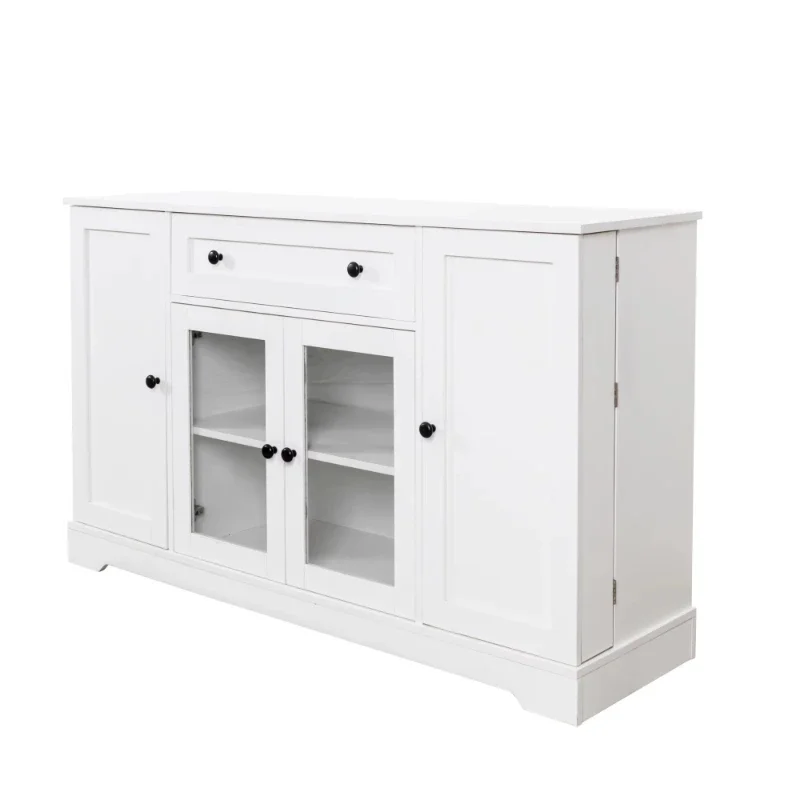 Modern Household Furniture Sideboard Buffet Cabinet with Adjustable Shelving Boards
Modern Household Furniture Sideboard Buffet Cabinet with Adjustable Shelving Boards