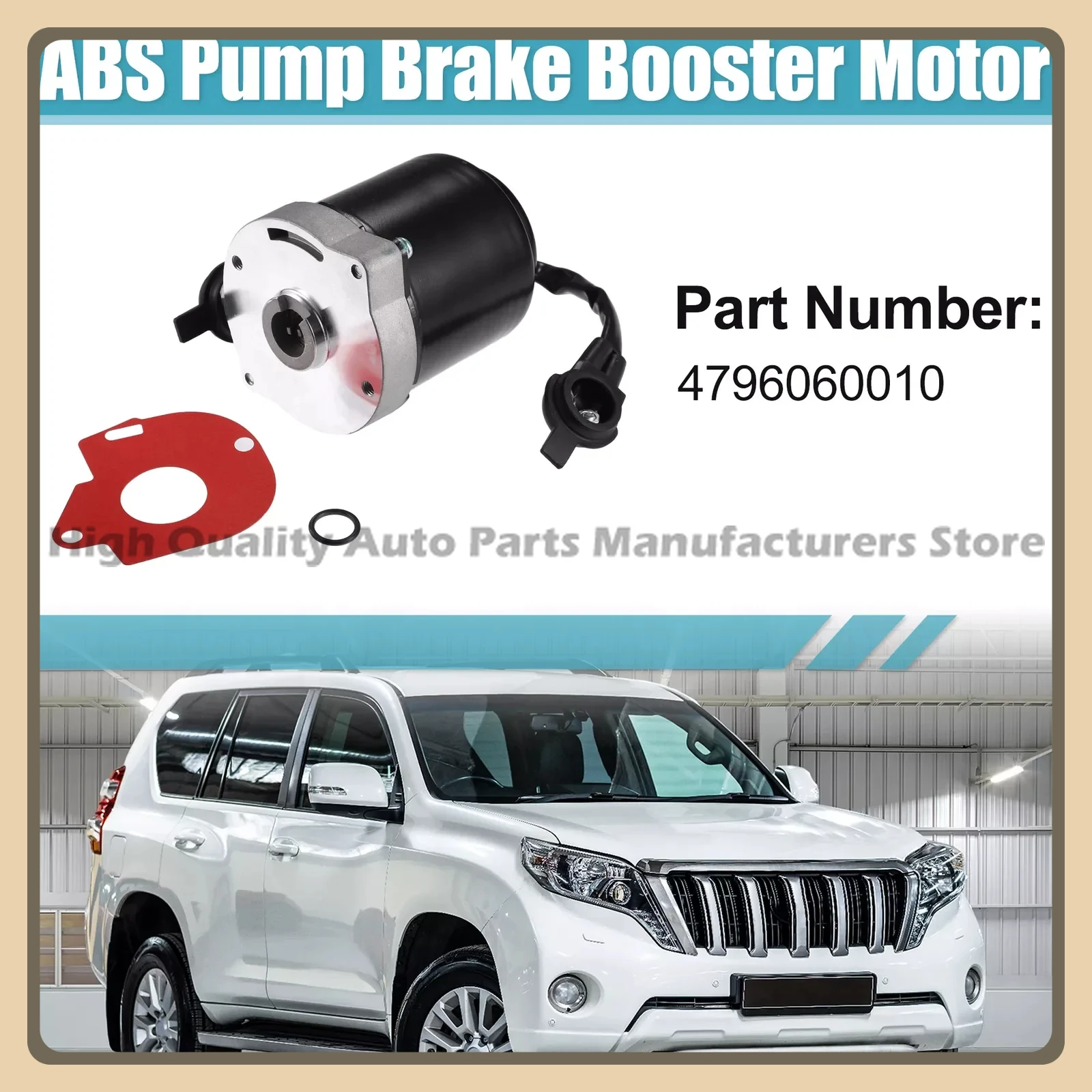ABS Brake Booster Pump Motor For Lexus LX470 For Toyota Land Cruiser For Toyota 4Runner 1995-2007 4.7L V8 47960-60010 4796060010
ABS Brake Booster Pump Motor For Lexus LX470 For Toyota Land Cruiser For Toyota 4Runner 1995-2007 4.7L V8 47960-60010 4796060010