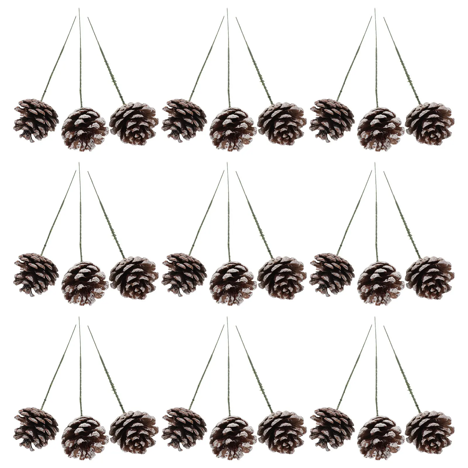 30Pcs Pine Cone Picks Winter Holiday Decorations Rustic Christmas Garland Wreath Party Supplies Outdoor Seasonal Ornaments
30Pcs Pine Cone Picks Winter Holiday Decorations Rustic Christmas Garland Wreath Party Supplies Outdoor Seasonal Ornaments