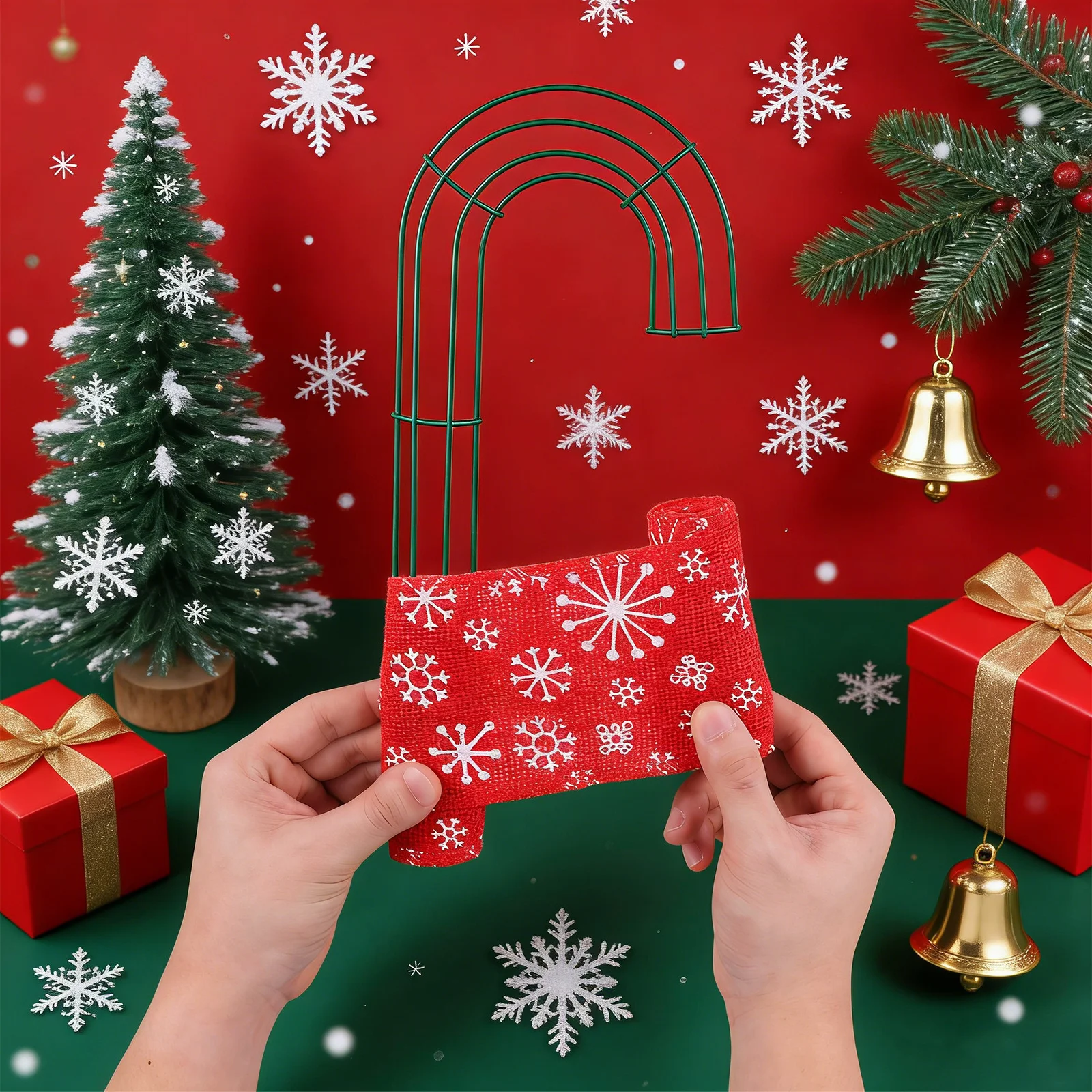 4pcs Wreath Frame Iron Ring Diy Metal Garland Form For Christmas Decor Home Wall Hanging Outdoor Garden Xmas Door Wreath
4pcs Wreath Frame Iron Ring Diy Metal Garland Form For Christmas Decor Home Wall Hanging Outdoor Garden Xmas Door Wreath