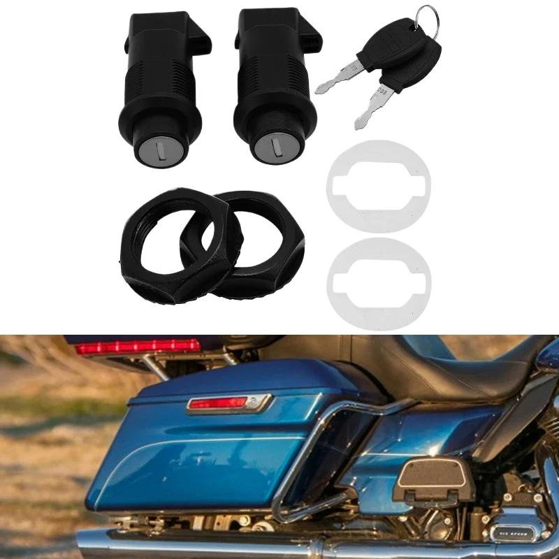 Universal RS Motorcycle Hard Saddlebag&Tail Box Lock Set with 2 Key Security for Harley for Honda for Yamaha Kawasaki for Suzuki
Universal RS Motorcycle Hard Saddlebag&Tail Box Lock Set with 2 Key Security for Harley for Honda for Yamaha Kawasaki for Suzuki