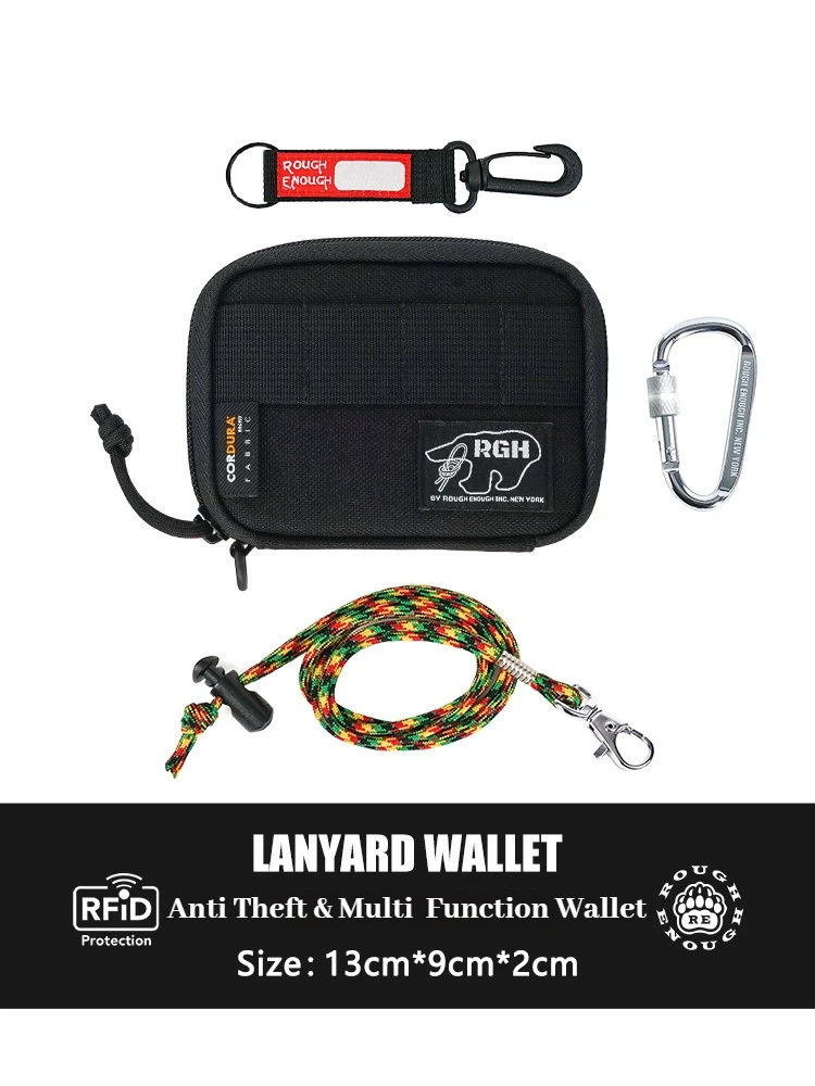 RGH Men's 2-in-1 Canvas Key Holder, Card & Wallet Pouch, Nylon Document & Coin Purse for Outdoor Use
RGH Men's 2-in-1 Canvas Key Holder, Card & Wallet Pouch, Nylon Document & Coin Purse for Outdoor Use