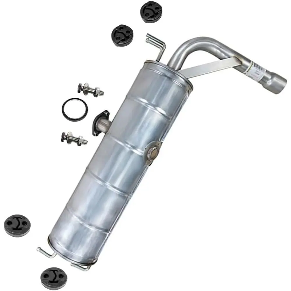 2001-2003 2.0L Задний глушитель из нержавеющей стали с бесплатным комплектом прокладок, кронштейнов и болтов - Прямая замена
2001-2003 2.0L Задний глушитель из нержавеющей стали с бесплатным комплектом прокладок, кронштейнов и болтов - Прямая замена