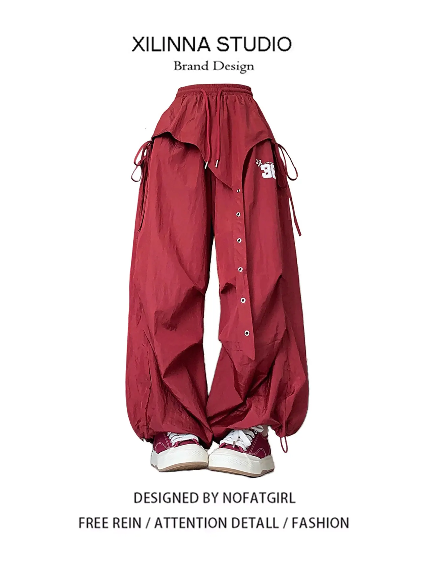 Американские ретро хип-хоп сай сухие повседневные рабочие брюки женские осенние новые маленькие дизайнерские широкие брюки для джазовых танцев с высокой талией
Американские ретро хип-хоп сай сухие повседневные рабочие брюки женские осенние новые маленькие дизайнерские широкие брюки для джазовых танцев с высокой талией