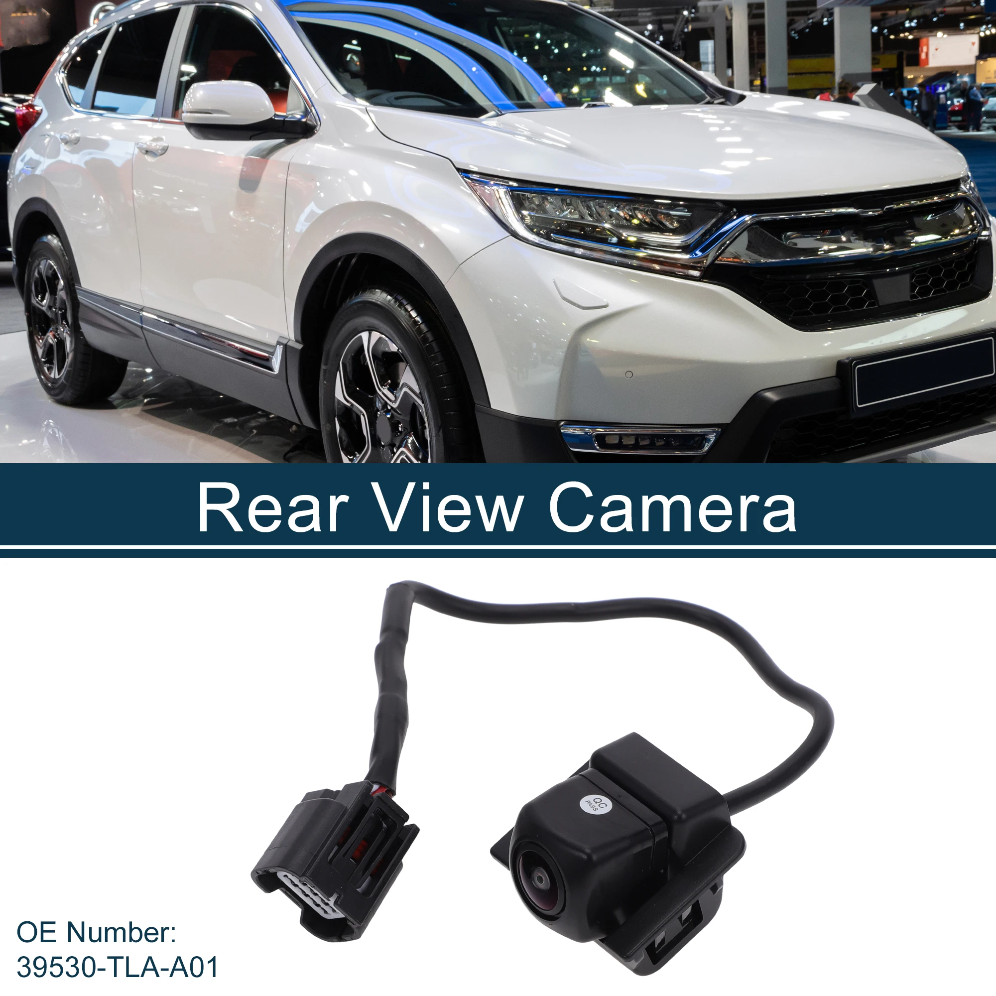 UXCELL License Plate Rear View Camera for Honda CR-V 2017-2020 Park Assist Camera Backup Reverse Camera No.39530-TLA-A01
UXCELL License Plate Rear View Camera for Honda CR-V 2017-2020 Park Assist Camera Backup Reverse Camera No.39530-TLA-A01