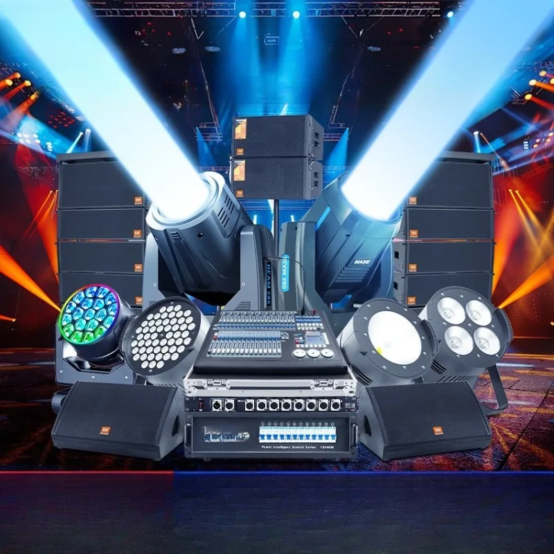 A full set of equipment to build a stage performance plan design beam of light surface light Pa light
A full set of equipment to build a stage performance plan design beam of light surface light Pa light