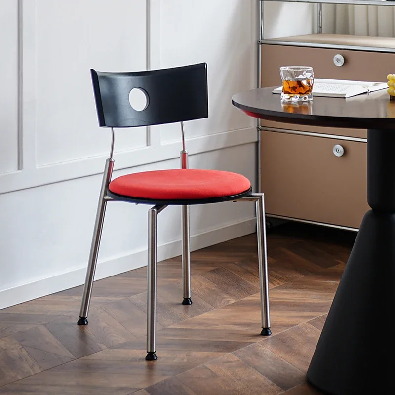 Upholstered Dining Chair Lightweight Relaxing Plastic Chairs Kitchen Designer Furniture Room Modern Vintage White Kids' Dinning
Upholstered Dining Chair Lightweight Relaxing Plastic Chairs Kitchen Designer Furniture Room Modern Vintage White Kids' Dinning