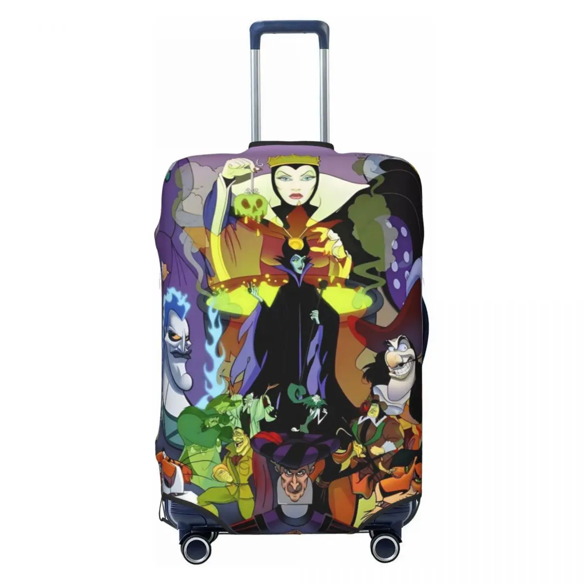 Custom Villains Women Luggage Cover Elastic Wicked People Malicious Queen Travel Suitcase Protective Covers Suit For 18-32 inch
Custom Villains Women Luggage Cover Elastic Wicked People Malicious Queen Travel Suitcase Protective Covers Suit For 18-32 inch