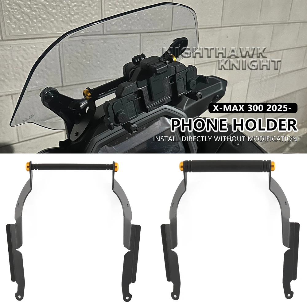 For YAMAHA XMAX300 X-MAX 300 2025 2026 Motorcycle Windshield Expansion Support CNC Aluminium Phone Holder GPS Navigation Bracket
For YAMAHA XMAX300 X-MAX 300 2025 2026 Motorcycle Windshield Expansion Support CNC Aluminium Phone Holder GPS Navigation Bracket