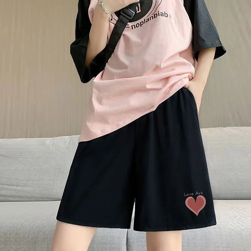 Women's Clothing Summer Casual Ladies Solid Color Wide Leg Pants 2024 New Sports Comfortable Straight Loose Elastic Waist Shorts
Women's Clothing Summer Casual Ladies Solid Color Wide Leg Pants 2024 New Sports Comfortable Straight Loose Elastic Waist Shorts