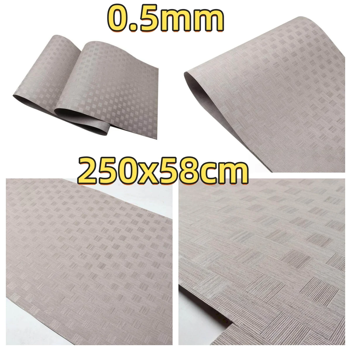 Weave Pattern Engineered Veneer, 0.4-0.5mm, 250x58cm, For Wood Door Veneering & Gift Box Wrapping.(Backing Non-woven Fabric)
Weave Pattern Engineered Veneer, 0.4-0.5mm, 250x58cm, For Wood Door Veneering & Gift Box Wrapping.(Backing Non-woven Fabric)