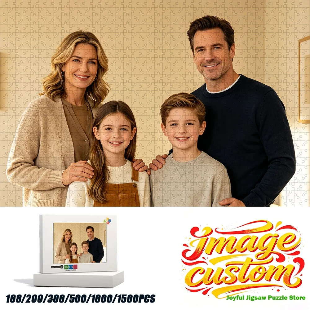 Personal Family Photo Jigsaw Puzzle DIY Custom Picture Stress Relief Educational Toy Premium Gift for Special Memorial Days
Personal Family Photo Jigsaw Puzzle DIY Custom Picture Stress Relief Educational Toy Premium Gift for Special Memorial Days