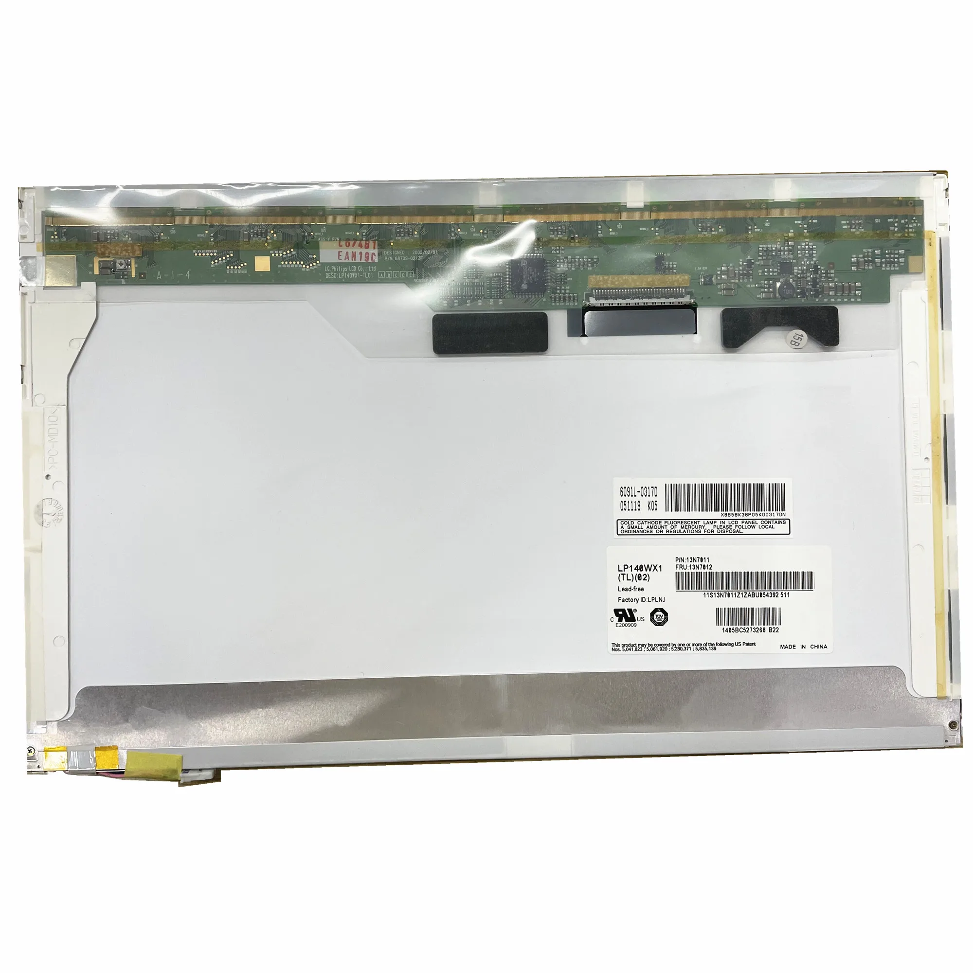 LP140WX1-TL02 LP140WX1 TL02 CLAA140WA01 14.0'' Laptop LCD Screen 1280*768 LVDS 30 PINS
LP140WX1-TL02 LP140WX1 TL02 CLAA140WA01 14.0'' Laptop LCD Screen 1280*768 LVDS 30 PINS