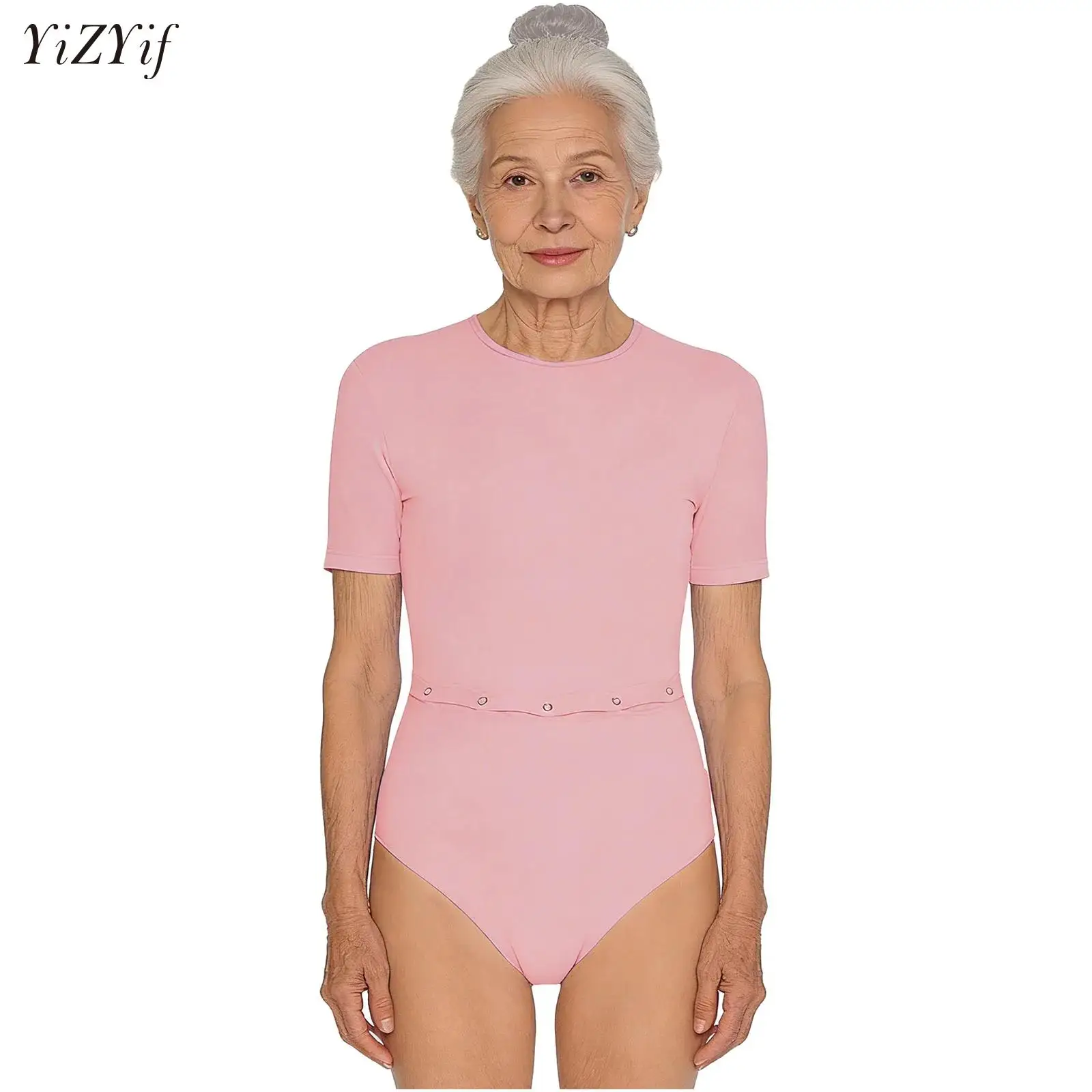 Womens Special Needs Adaptive Clothing Short Sleeve Zipper Anti-Strip Bodysuit with Feeding Tube Access Daily Home Wear
Womens Special Needs Adaptive Clothing Short Sleeve Zipper Anti-Strip Bodysuit with Feeding Tube Access Daily Home Wear