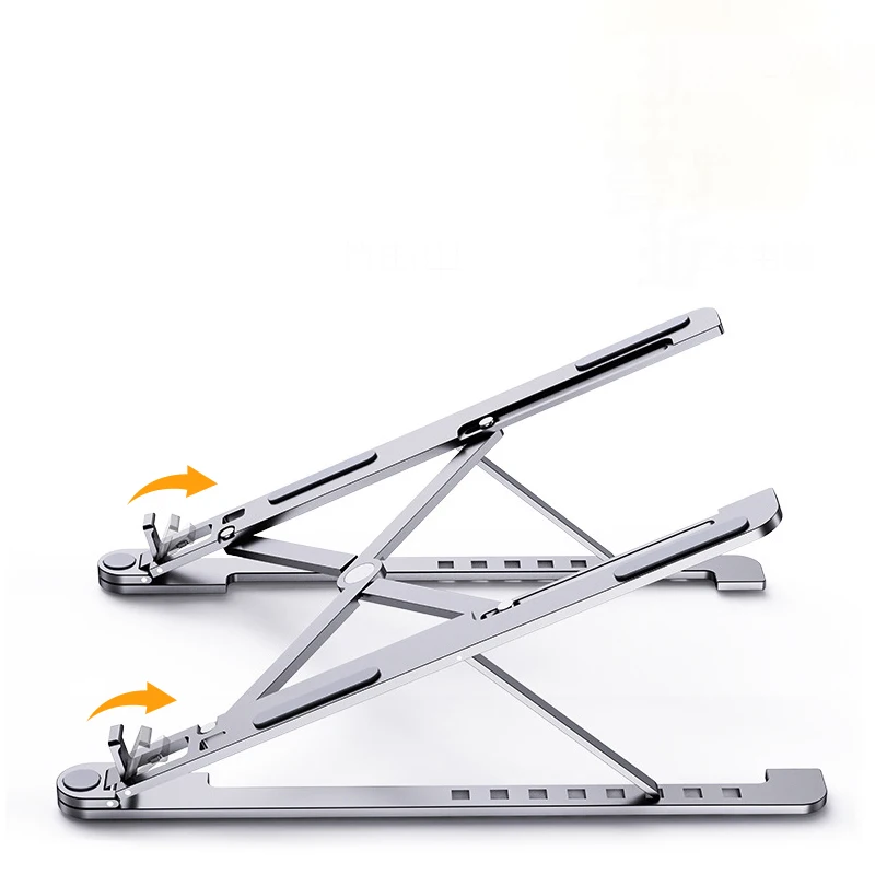 Folding laptop stand, aluminum alloy stand, desktop specific elevated heat sink support stand
Folding laptop stand, aluminum alloy stand, desktop specific elevated heat sink support stand