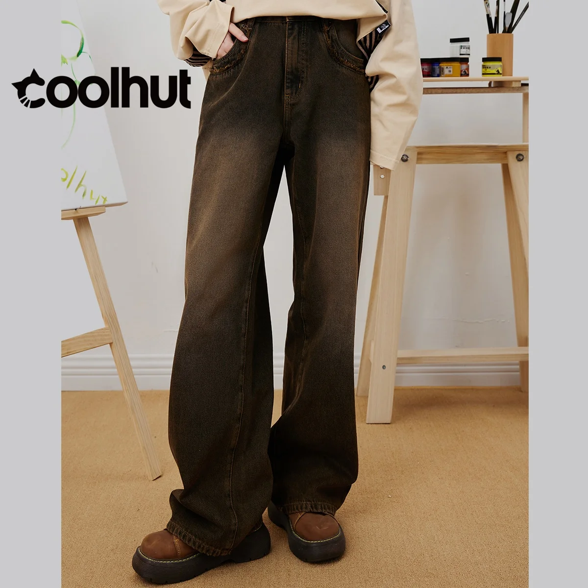 COOLHUT Women's 2025 High Waist Straight Leg Jeans Distressed Slim Fit American Streetwear Summer Denim Pants Casual Trendy
COOLHUT Women's 2025 High Waist Straight Leg Jeans Distressed Slim Fit American Streetwear Summer Denim Pants Casual Trendy