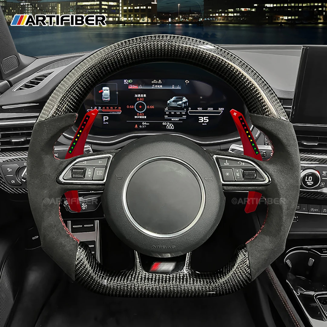 Светодиодный интеллектуальный переключатель передач Модель Smart ONE для Audi R8 RS A7 S3 A6 Q8 Светодиодные переключатели рулевого колеса (красный или черный)
Светодиодный интеллектуальный переключатель передач Модель Smart ONE для Audi R8 RS A7 S3 A6 Q8 Светодиодные переключатели рулевого колеса (красный или черный)