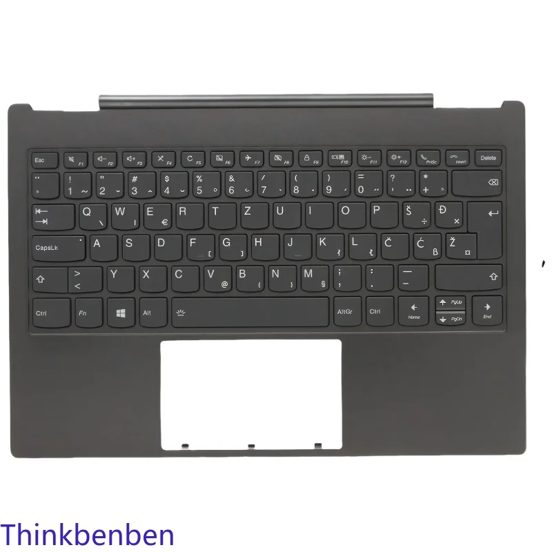 SI Slovenian Mineral Gray Keyboard Upper Case Palmrest Shell Cover For Lenovo ThinkBook Plus 5CB0Z27765
SI Slovenian Mineral Gray Keyboard Upper Case Palmrest Shell Cover For Lenovo ThinkBook Plus 5CB0Z27765