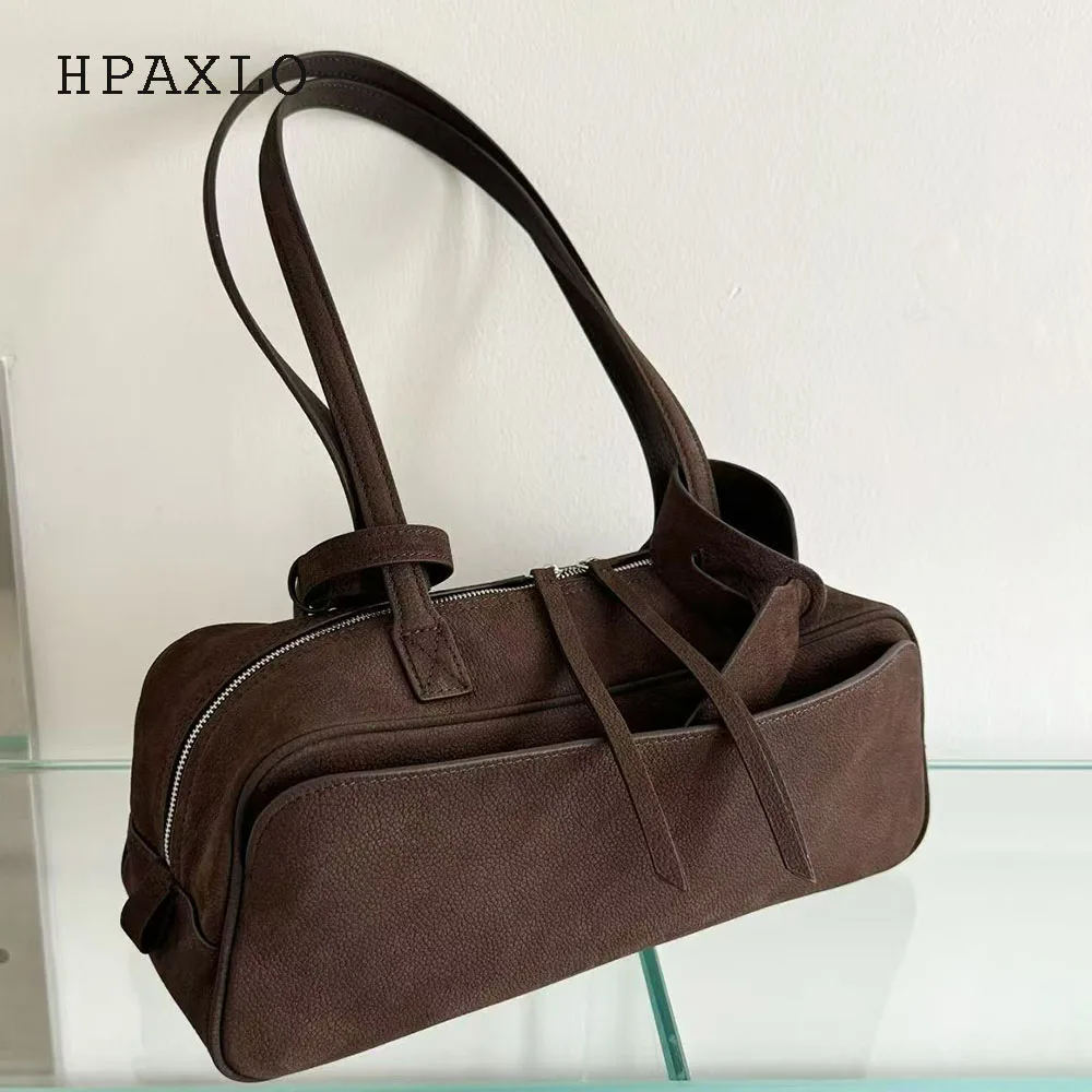 Genuine Leather Shoulder Bag New in Vintage Maillard Boston Large Capacity Unique Design Crossbody Purse for Women Women's bag
Genuine Leather Shoulder Bag New in Vintage Maillard Boston Large Capacity Unique Design Crossbody Purse for Women Women's bag