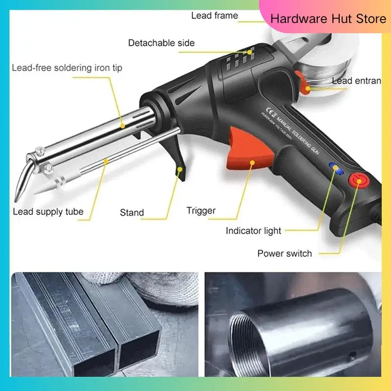 Internally Heated Industrial Laser-Welding Tools, 110V Handheld Welder, Automatic Industrial-Grade Welding Tool (US)-Y31A
Internally Heated Industrial Laser-Welding Tools, 110V Handheld Welder, Automatic Industrial-Grade Welding Tool (US)-Y31A