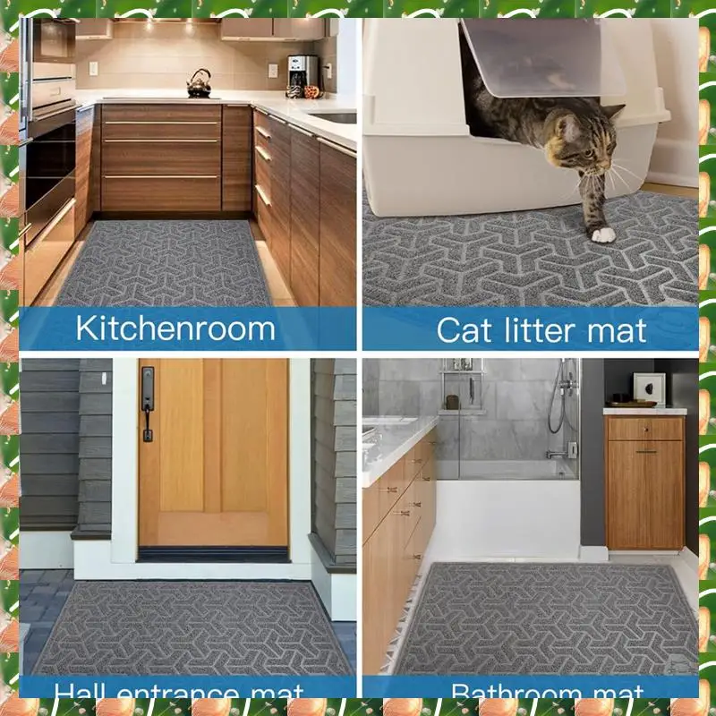 JAJA Cat Litter Mat, Litter Trapping Mat Soft On Kitty Paws,Large Litter Box Mat 35 X 24Inch Scatter Control For Cat Litter
JAJA Cat Litter Mat, Litter Trapping Mat Soft On Kitty Paws,Large Litter Box Mat 35 X 24Inch Scatter Control For Cat Litter