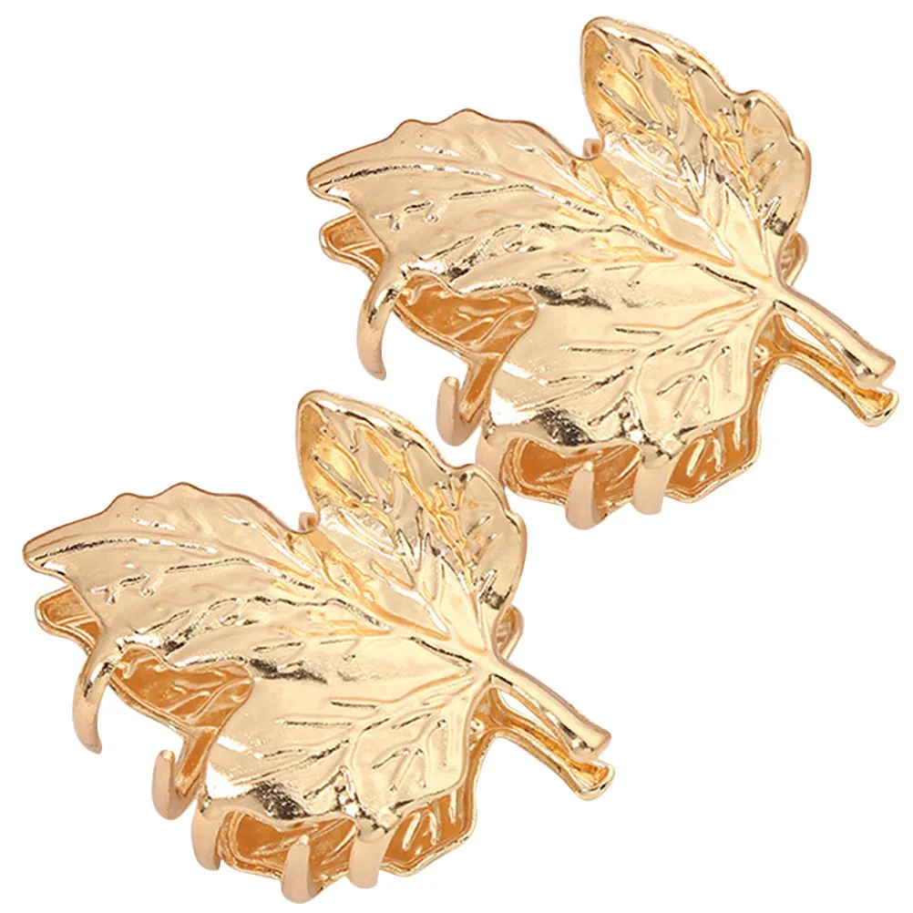 2Pcs Leaf Shaped Hair Claw Clips for Women Strong Metal Jaw Clips Firm Hold No Slip Damage Free for All Hair Types Daily Party
2Pcs Leaf Shaped Hair Claw Clips for Women Strong Metal Jaw Clips Firm Hold No Slip Damage Free for All Hair Types Daily Party