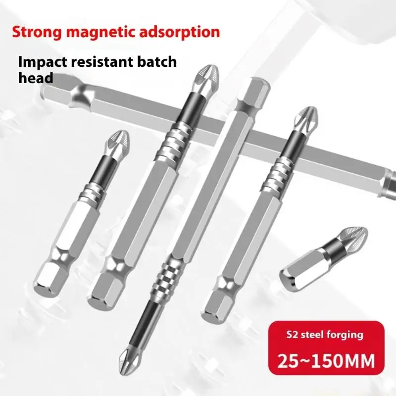 A2BE 1/4" Shank Long Screwdriver Bit Set, Nonslip, Crossed Head Slotted Tip Bit Screwdriver Bit
A2BE 1/4" Shank Long Screwdriver Bit Set, Nonslip, Crossed Head Slotted Tip Bit Screwdriver Bit