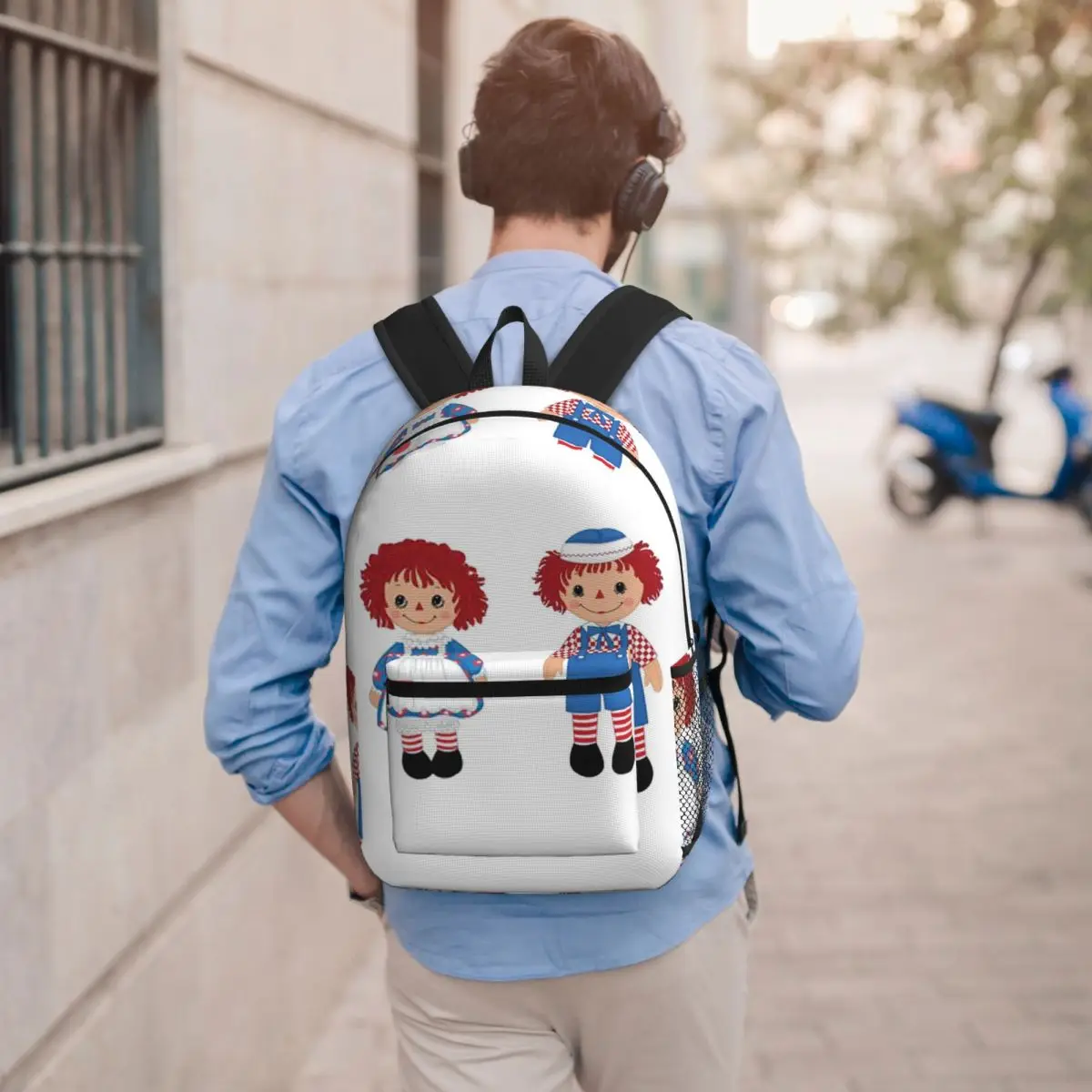 Raggedy Ann And Raggedy Andy The Vintage Dolls Backpack Boys Girls BookBag Children School Bag Laptop Shoulder Bags Men Women
Raggedy Ann And Raggedy Andy The Vintage Dolls Backpack Boys Girls BookBag Children School Bag Laptop Shoulder Bags Men Women